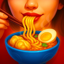 Icône de Jeu de Cuisine Asiatique: Chef